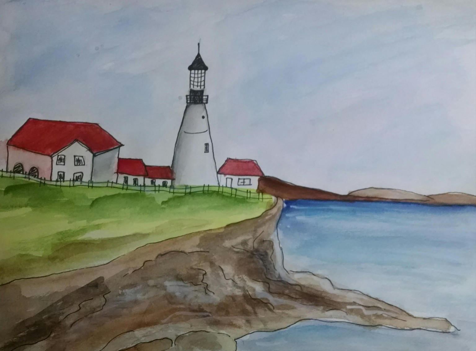 My Attempt to Lighthouse Painting - image 1 - student project