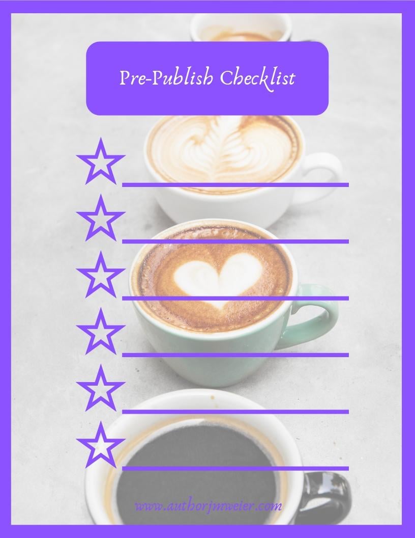 Pre-publish checklist - image 1 - student project