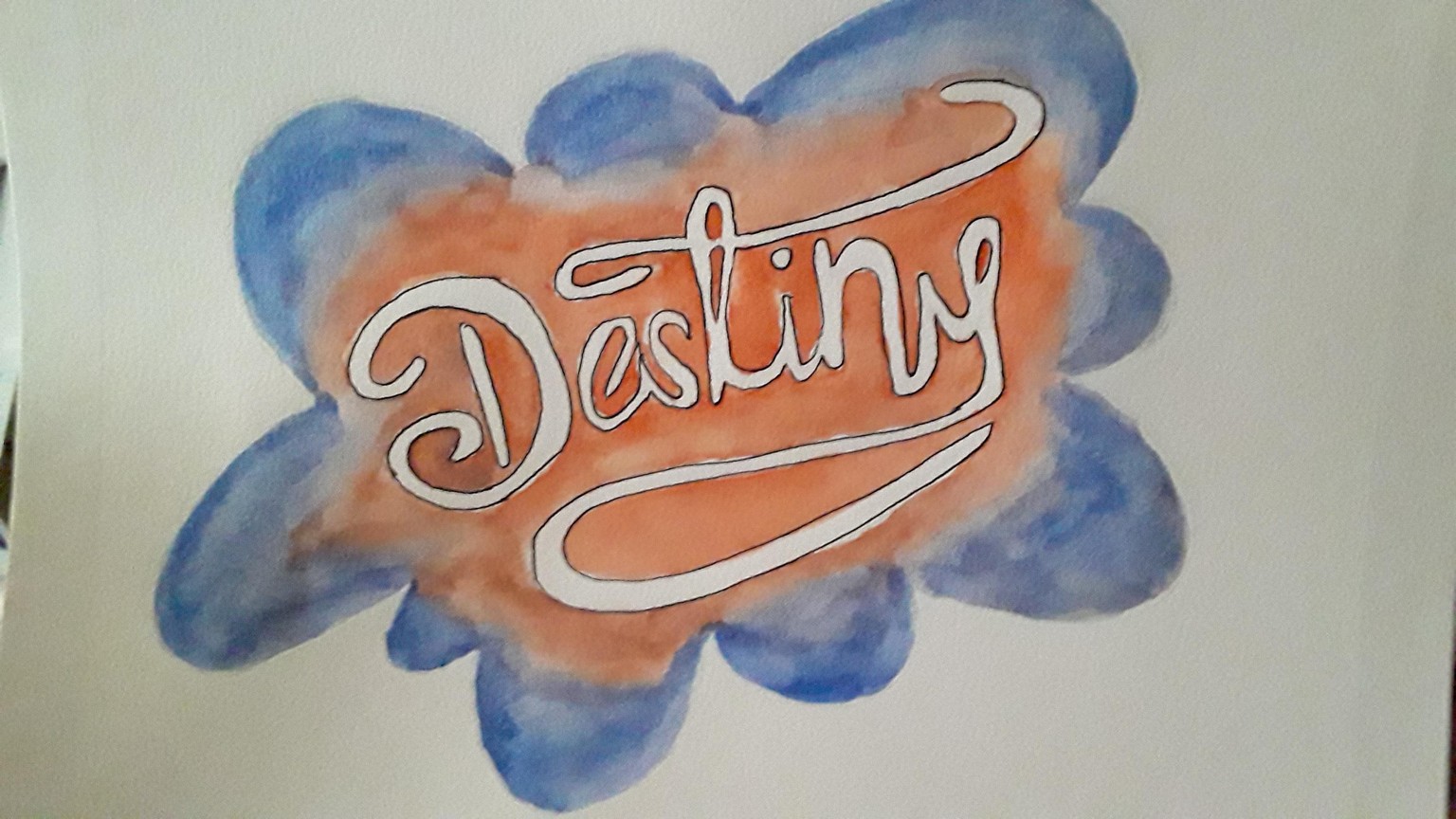 Day 1 of watercolor painting - image 2 - student project