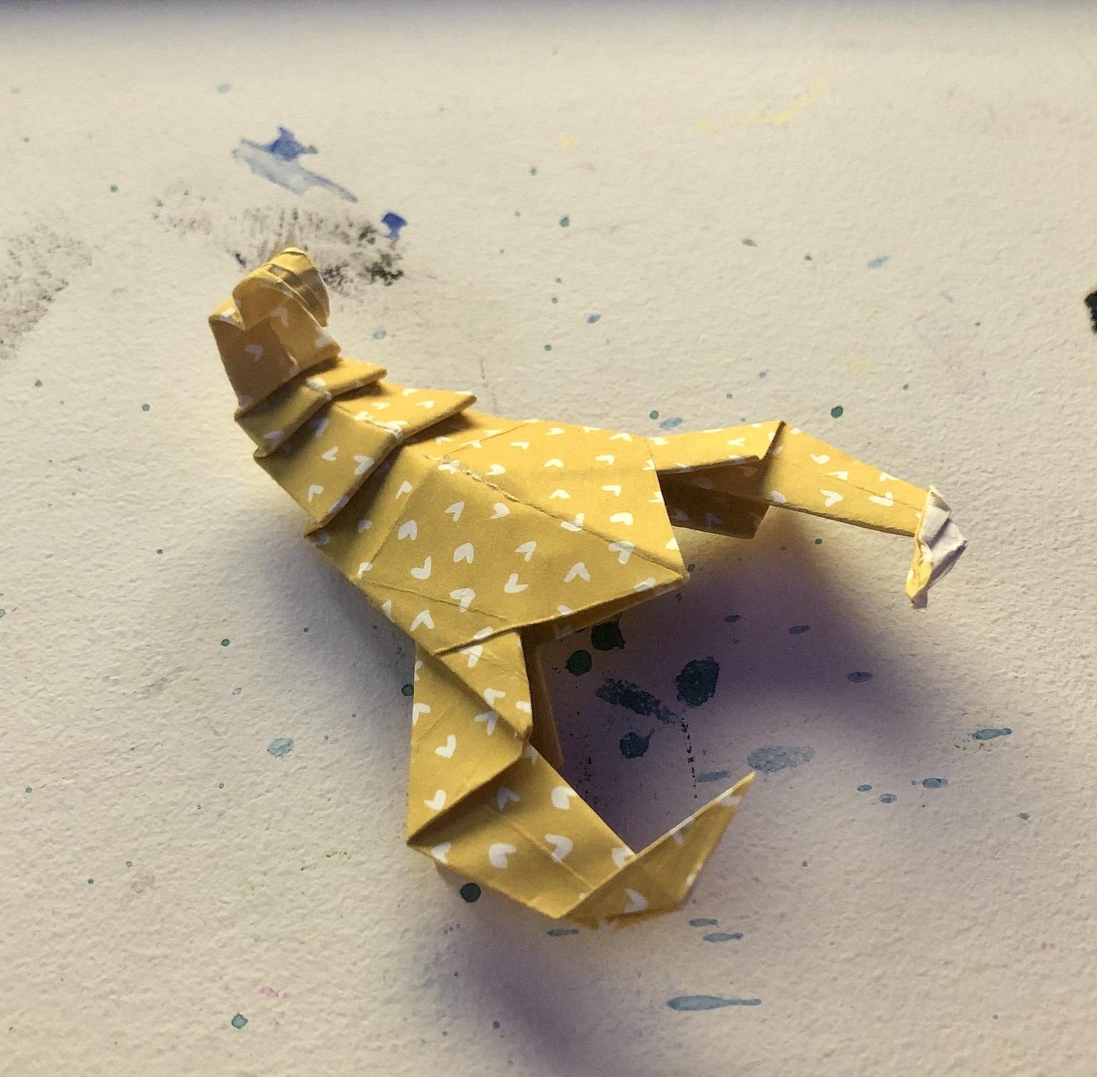 origami scorpion - image 1 - student project