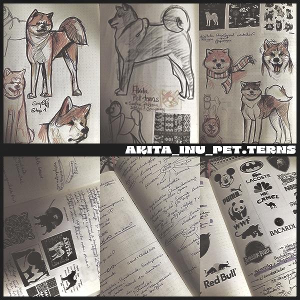 Akita Inu Petterns…. - image 3 - student project