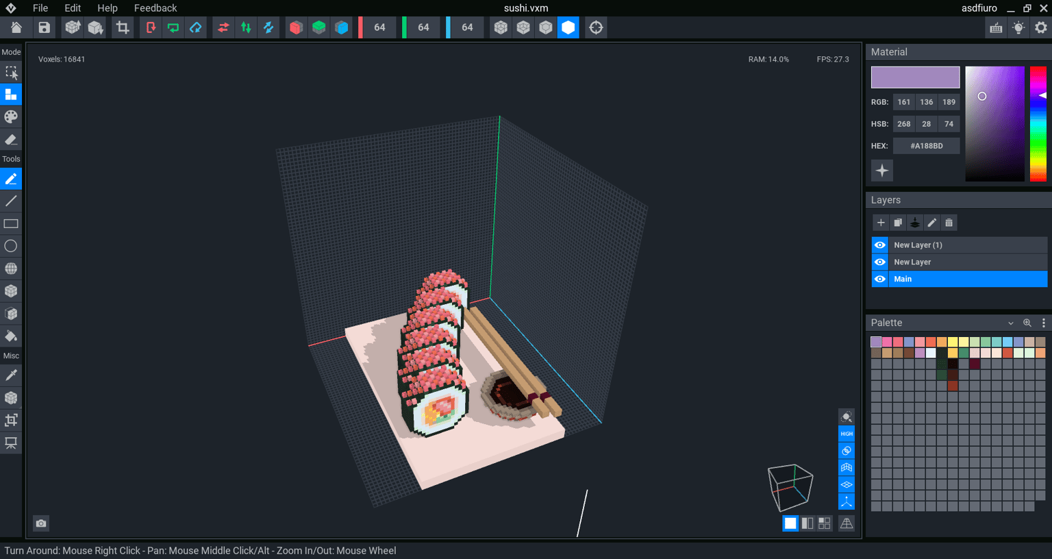 Sushi rolls - image 2 - student project