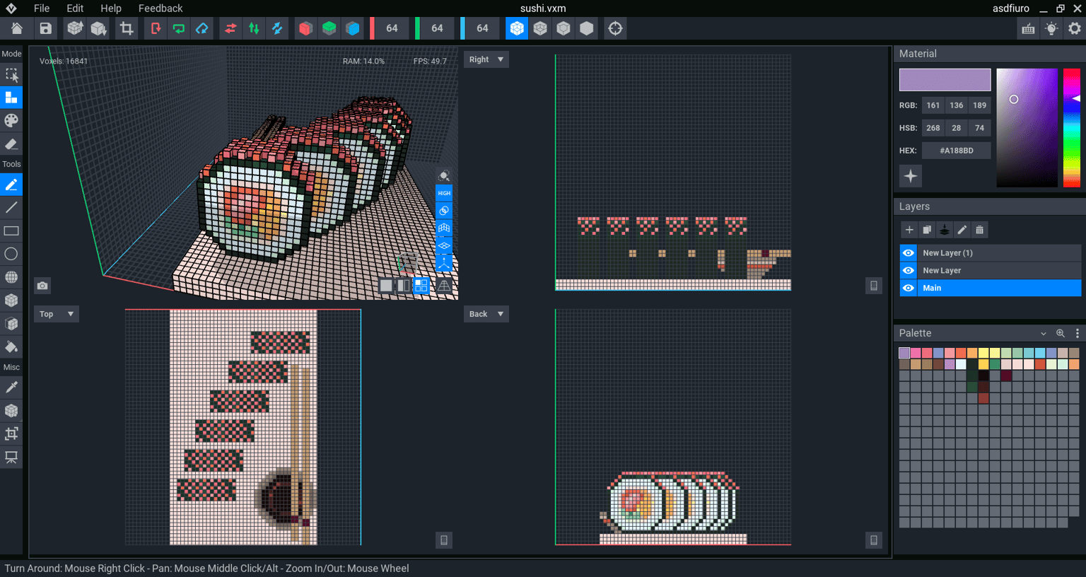Sushi rolls - image 3 - student project