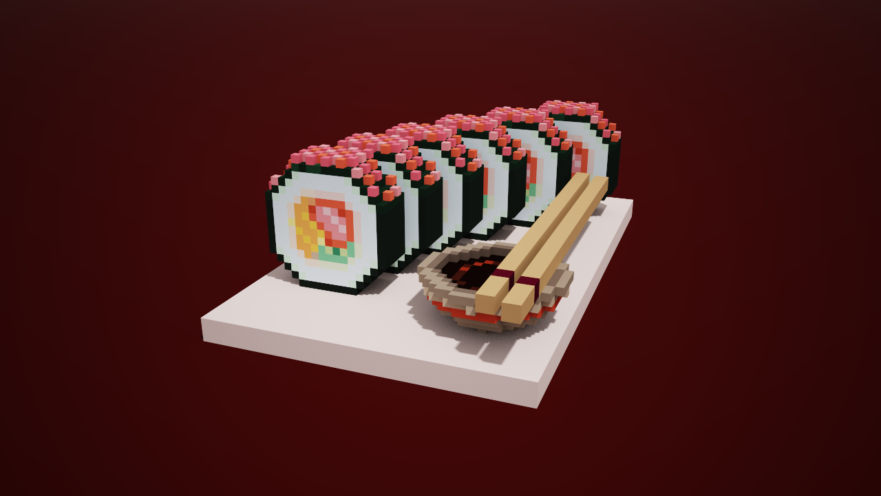 Sushi rolls - image 1 - student project