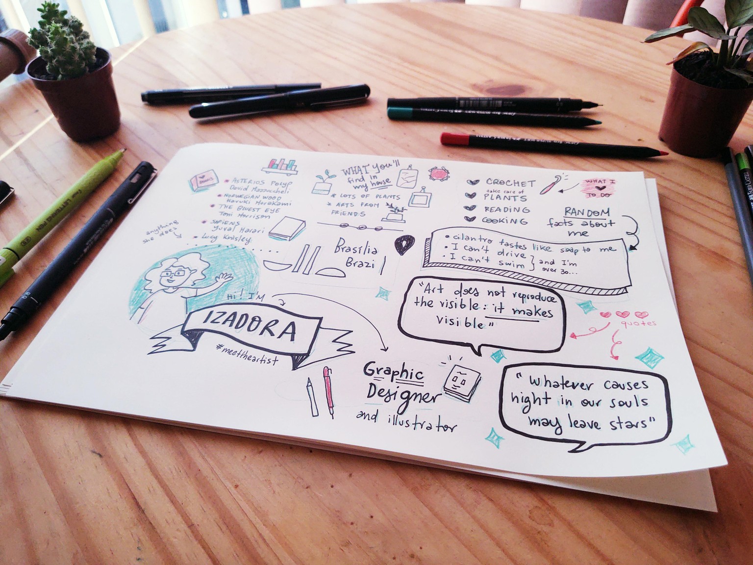 Meet me: Izadora - image 9 - student project