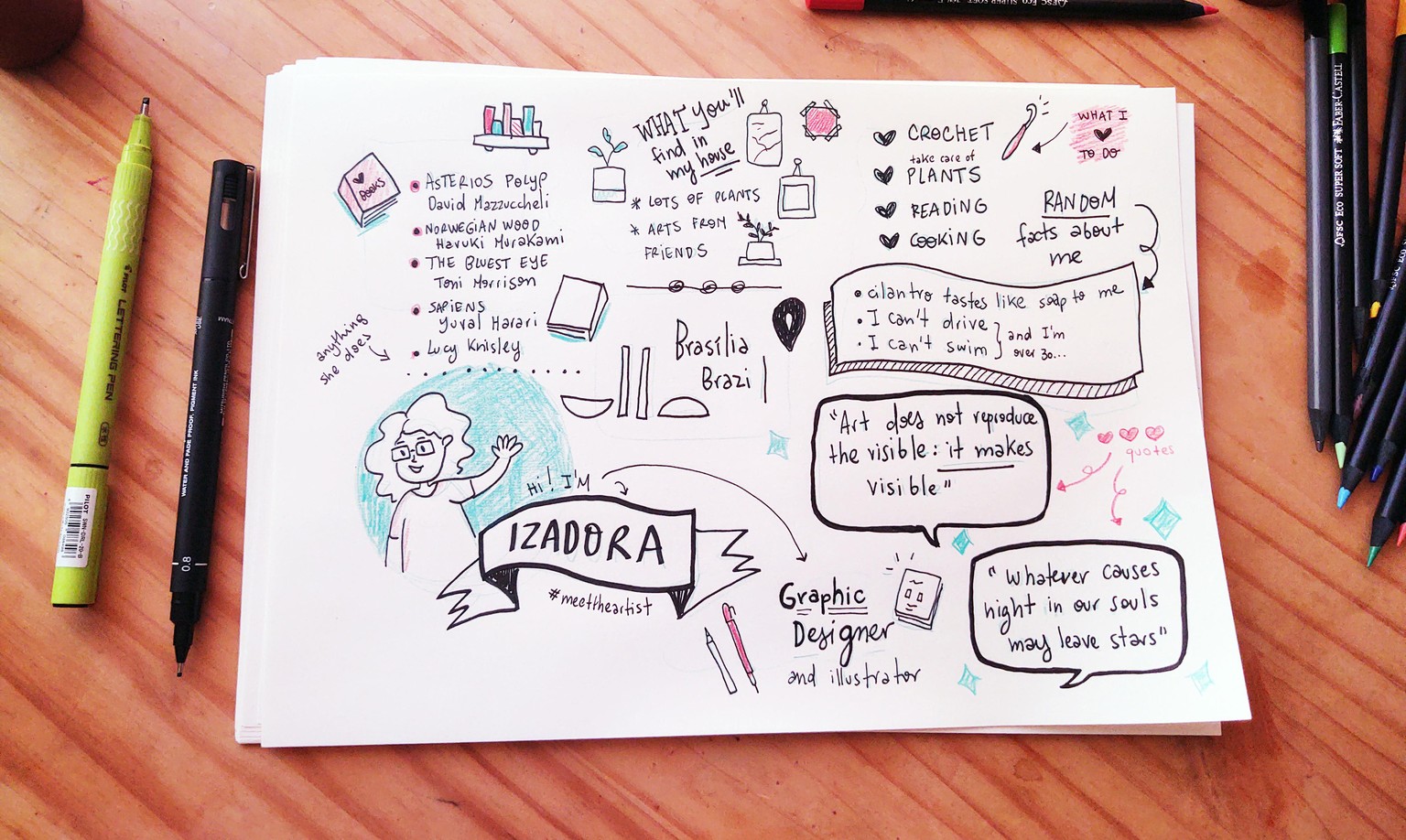 Meet me: Izadora - image 8 - student project