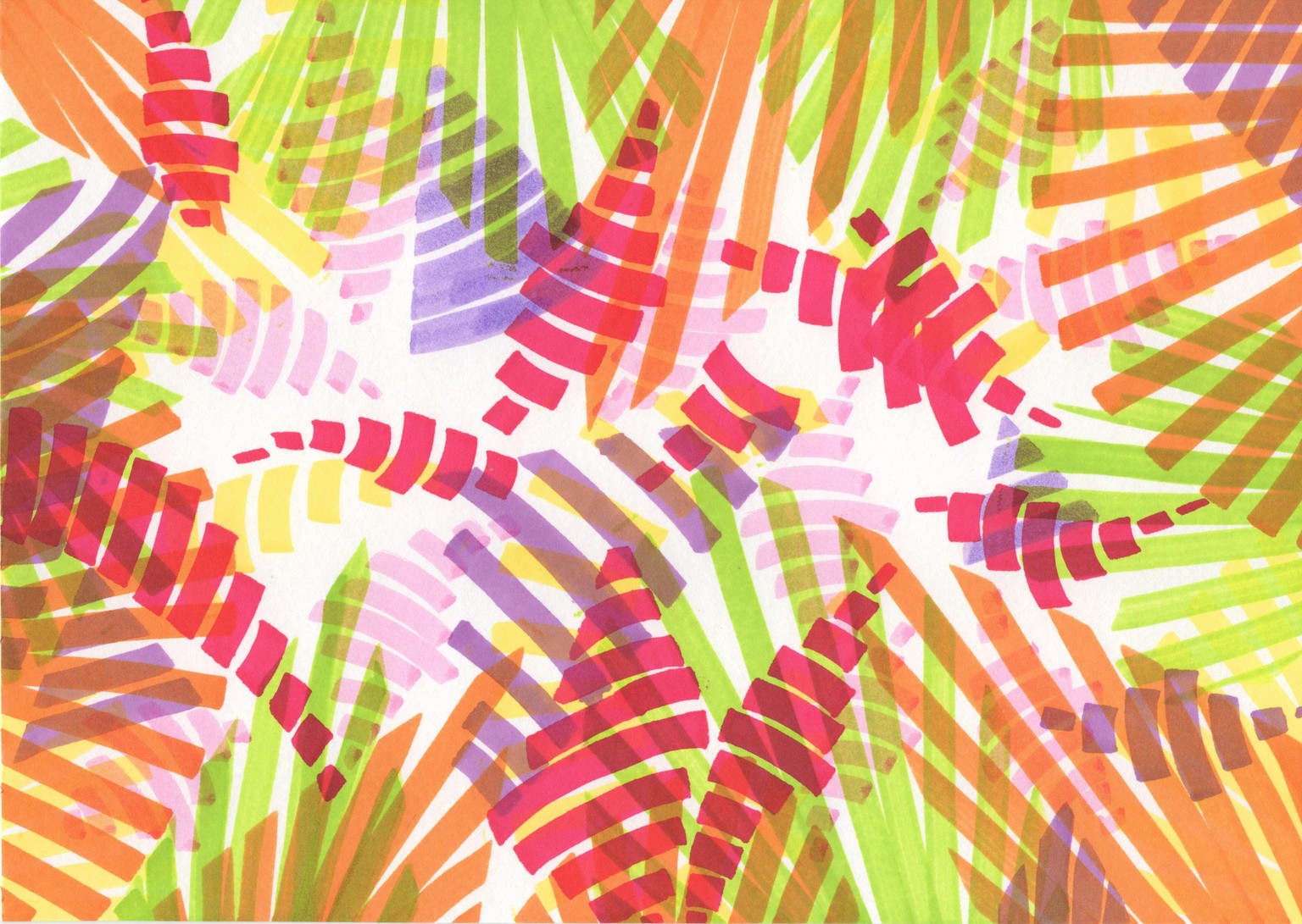 Vibrant Rainbow Art - image 6 - student project
