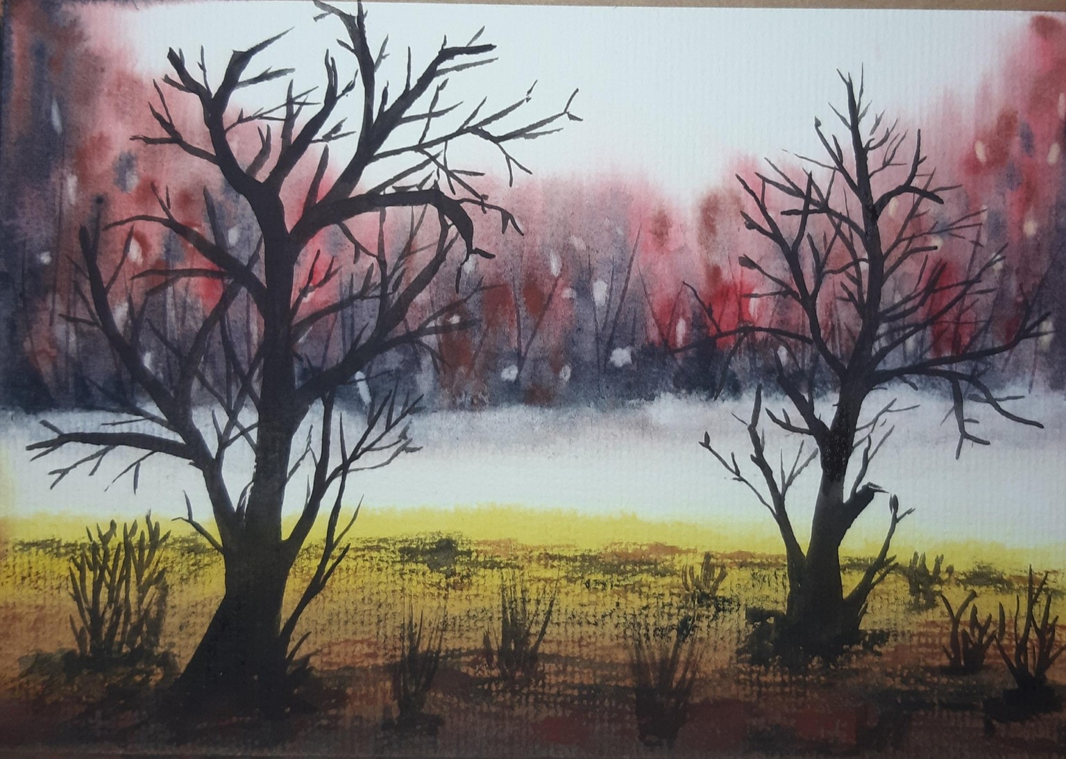 My paintings for this class of 10 misty landscapes - image 9 - student project