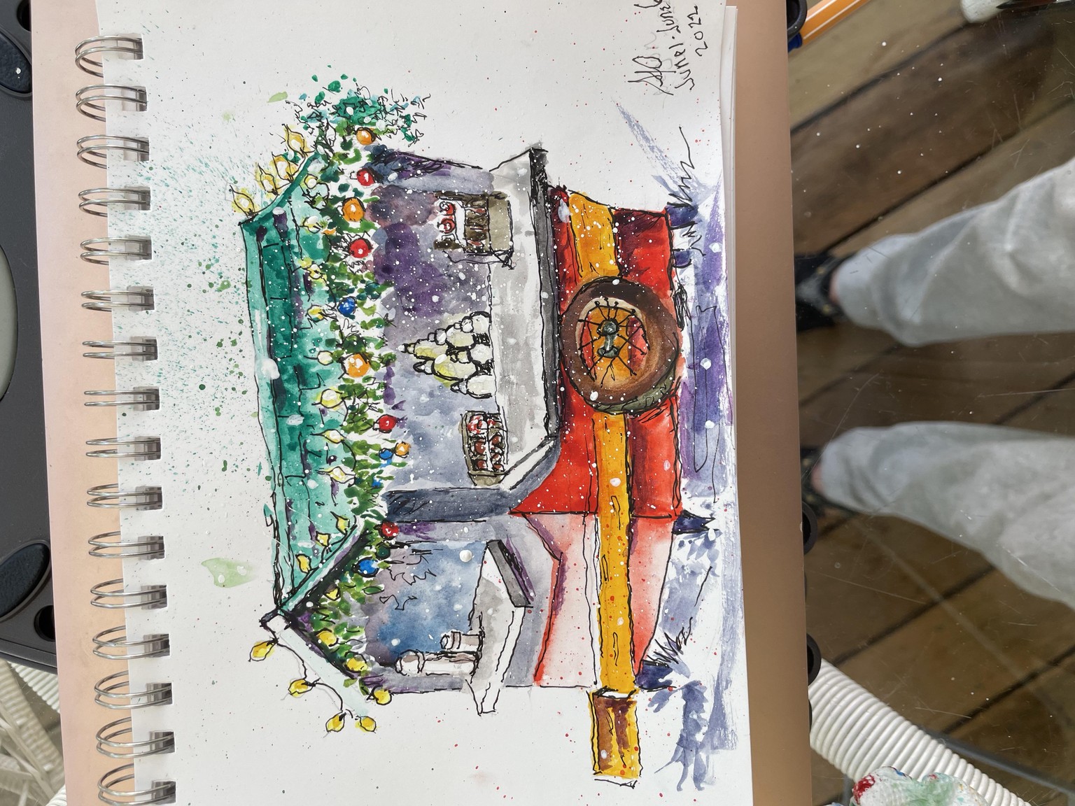 Christmas Market Stall - image 1 - student project