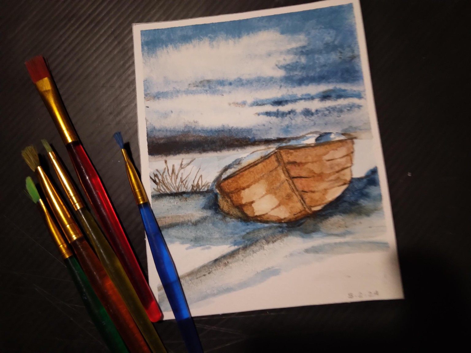 watercolour challenge - image 1 - student project