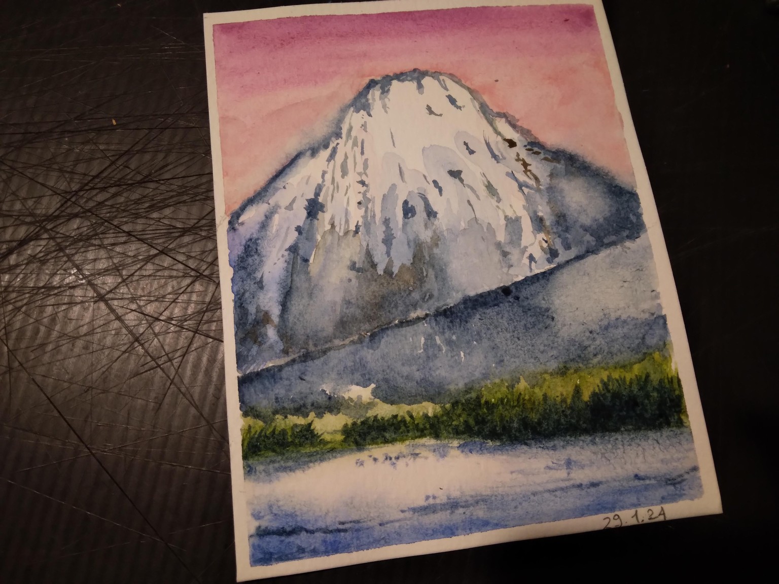 watercolour challenge - image 6 - student project