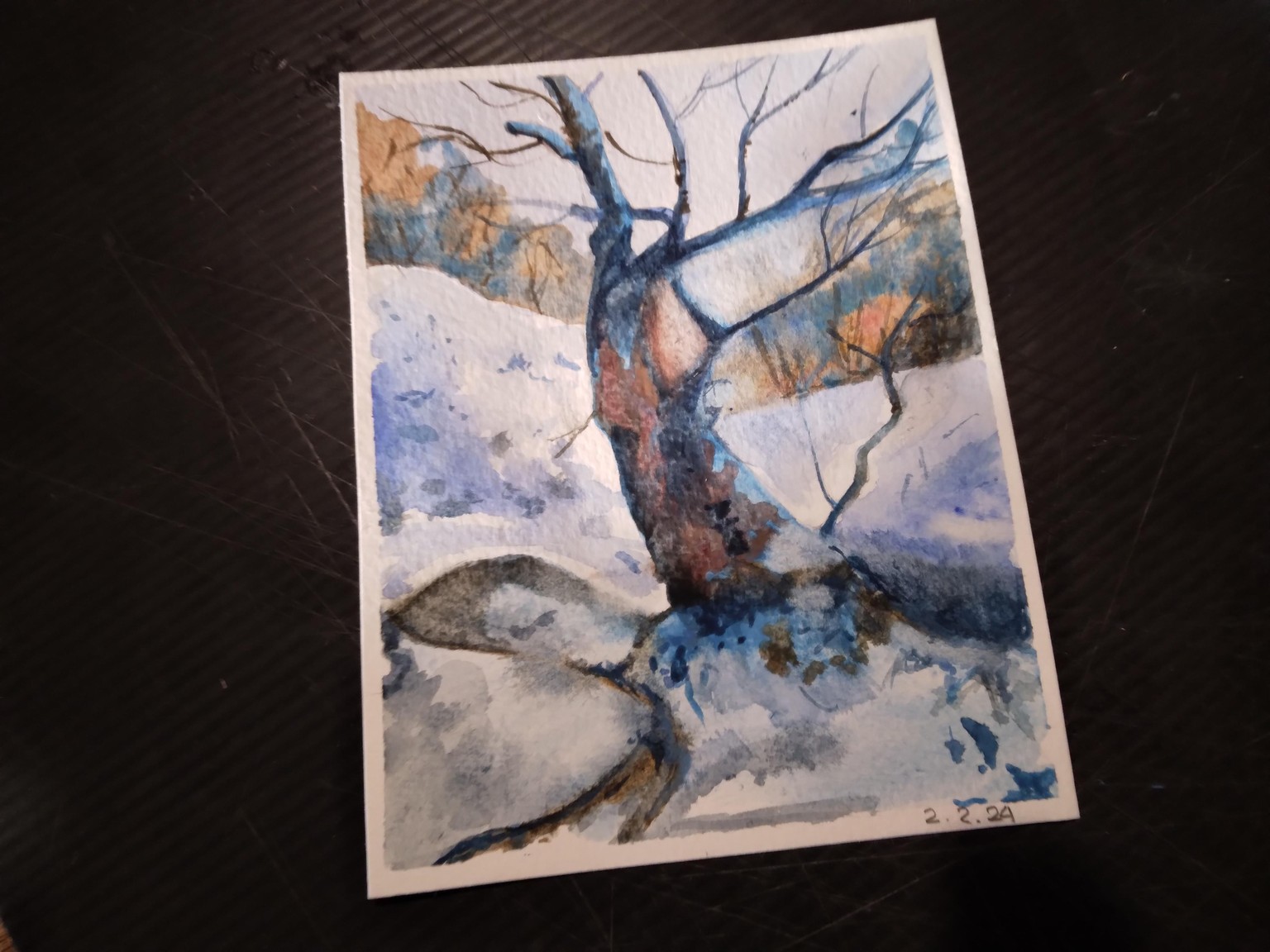 watercolour challenge - image 3 - student project