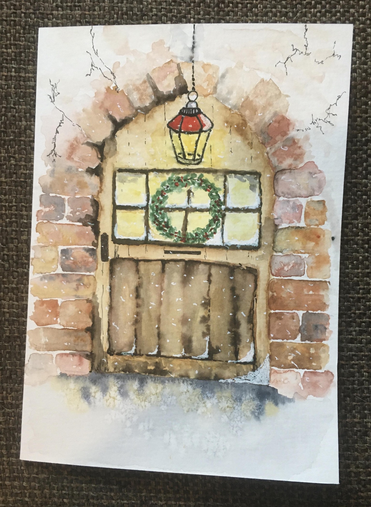 Christmas door - image 1 - student project