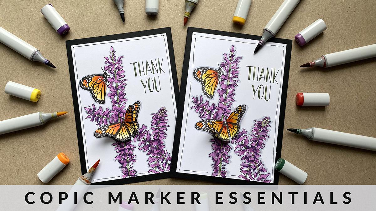 Butterfly Thank You Card - image 1 - student project