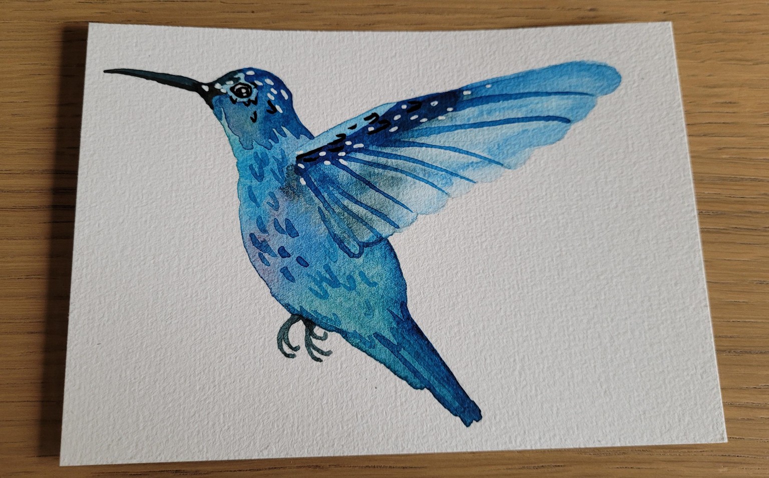 Humming bird - image 1 - student project