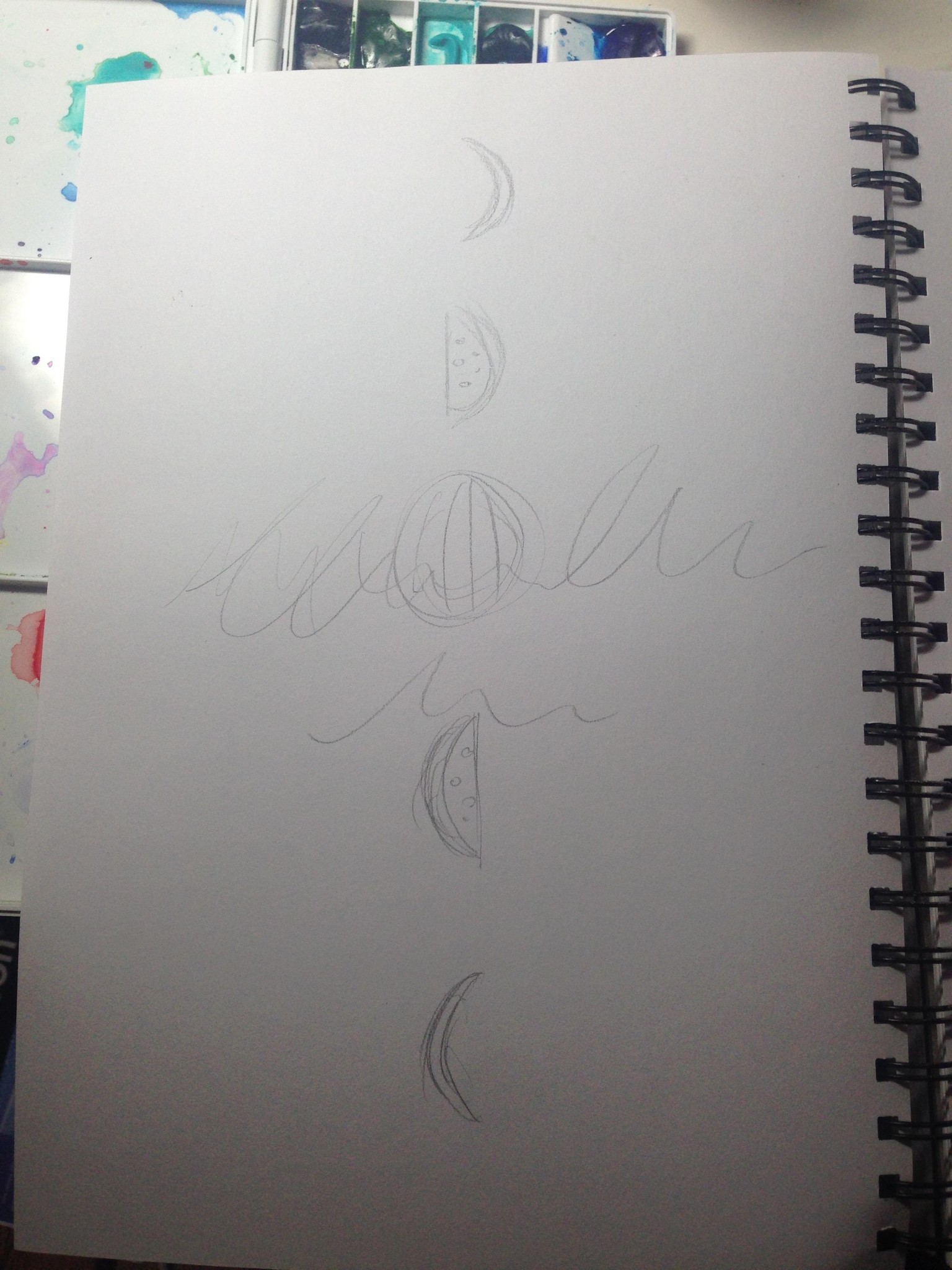 Watermelon Moon Phase - image 2 - student project