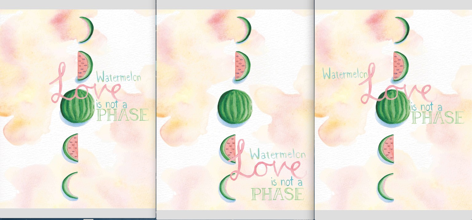 Watermelon Moon Phase - image 7 - student project
