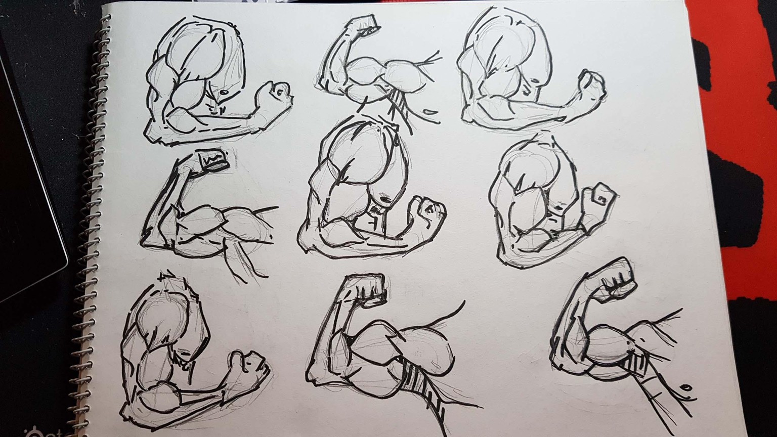 Male Figure Drawing - image 10 - student project