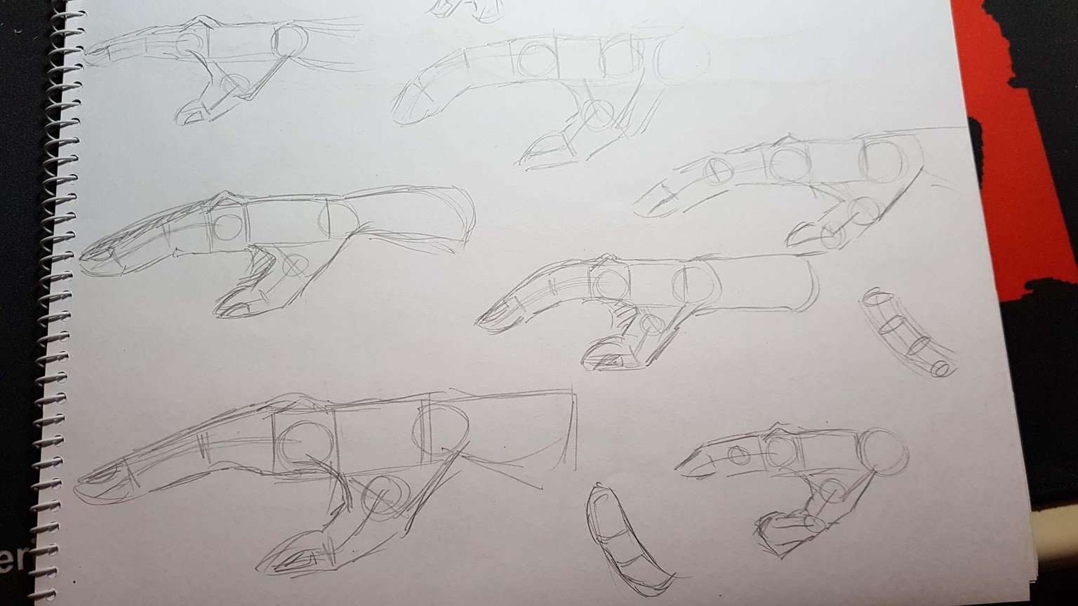 Male Figure Drawing - image 16 - student project