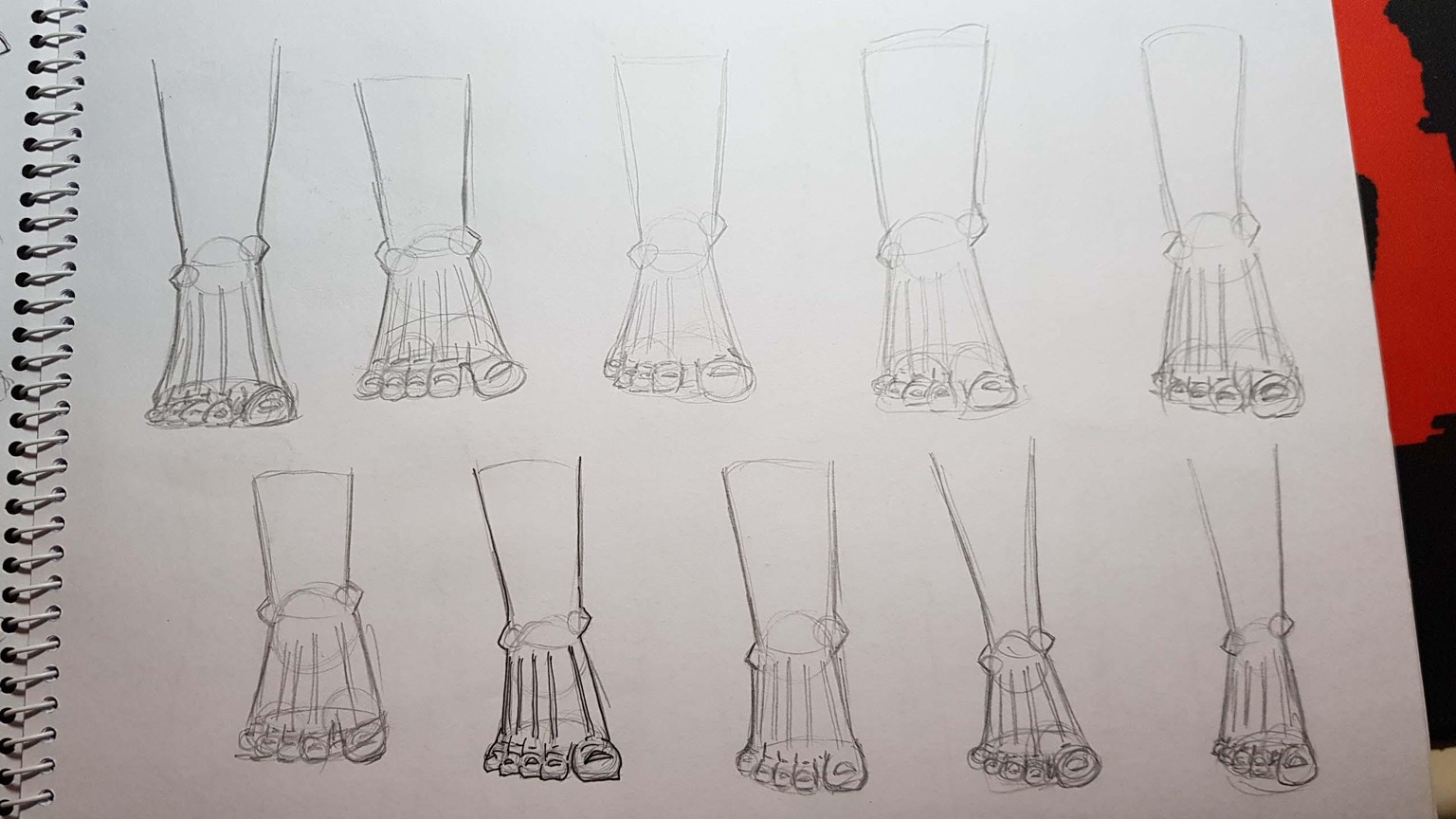 Male Figure Drawing - image 17 - student project