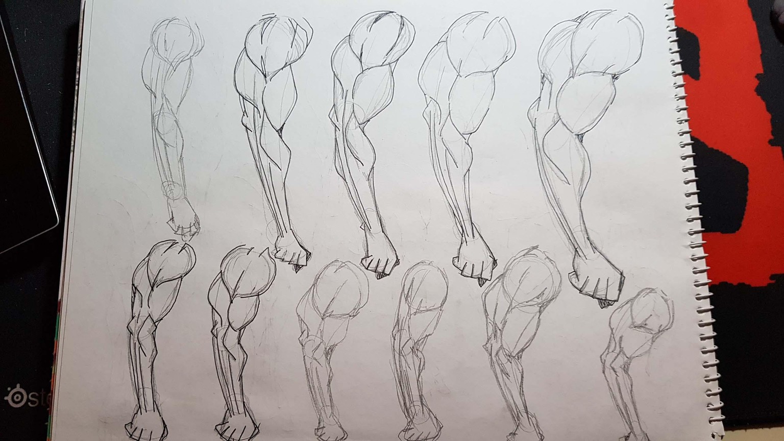 Male Figure Drawing - image 8 - student project