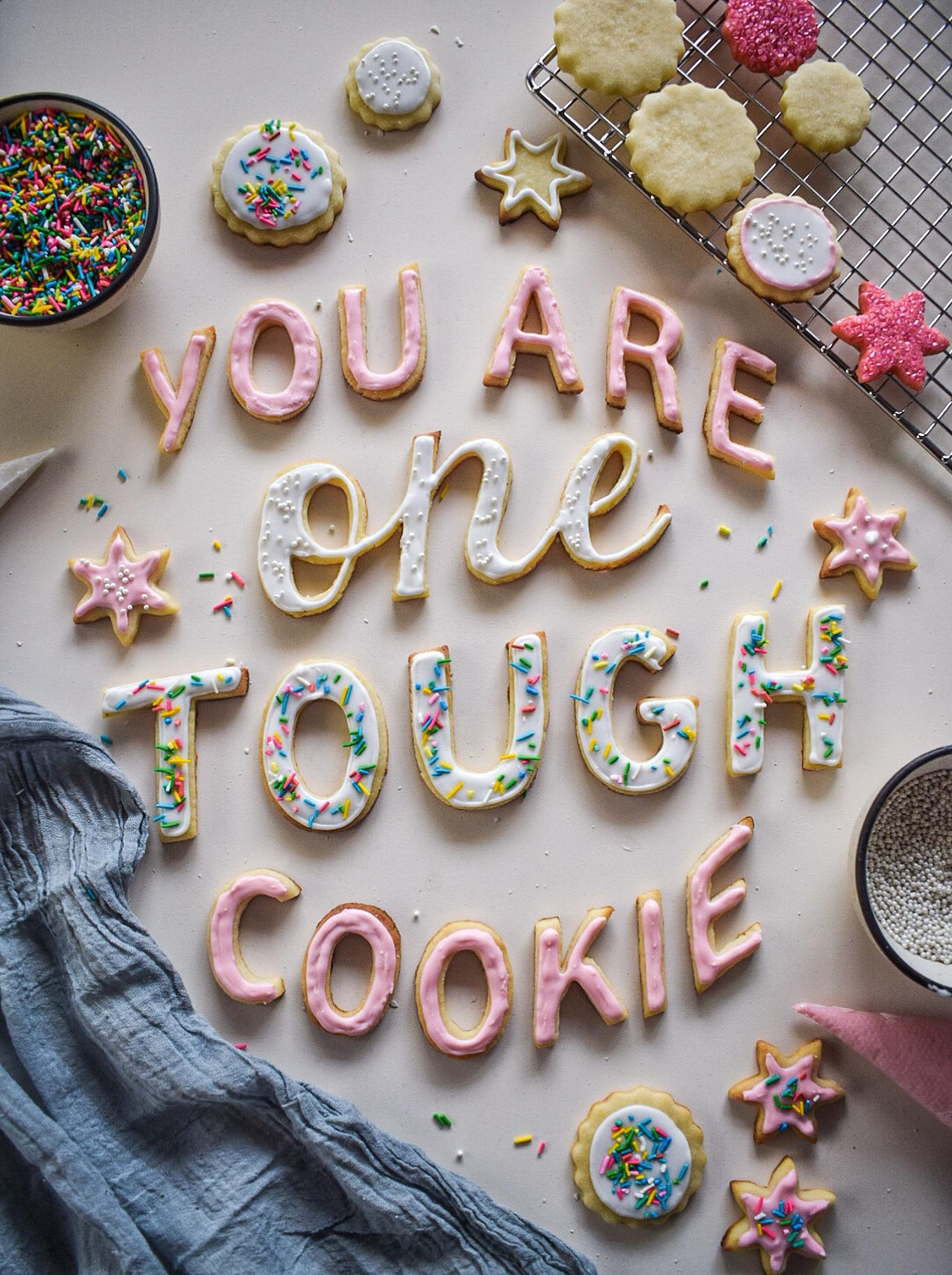 Tough Cookie, Tactile Lettering Project - image 1 - student project