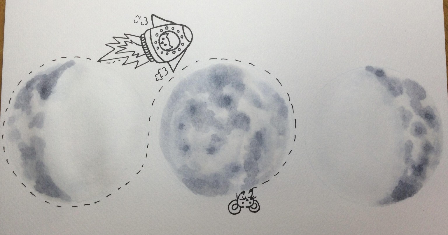 Moons - image 1 - student project