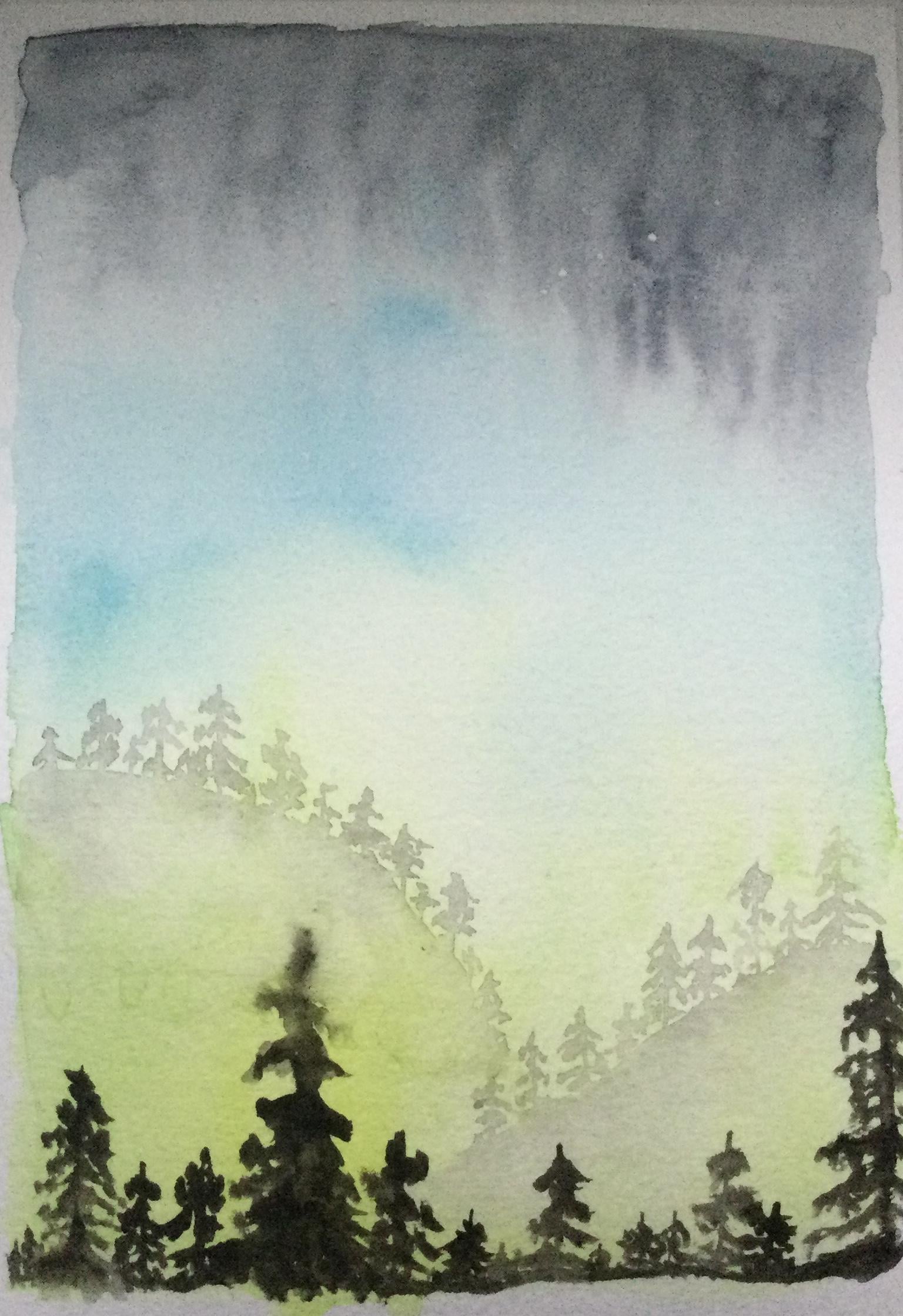 Northern lights - image 2 - student project