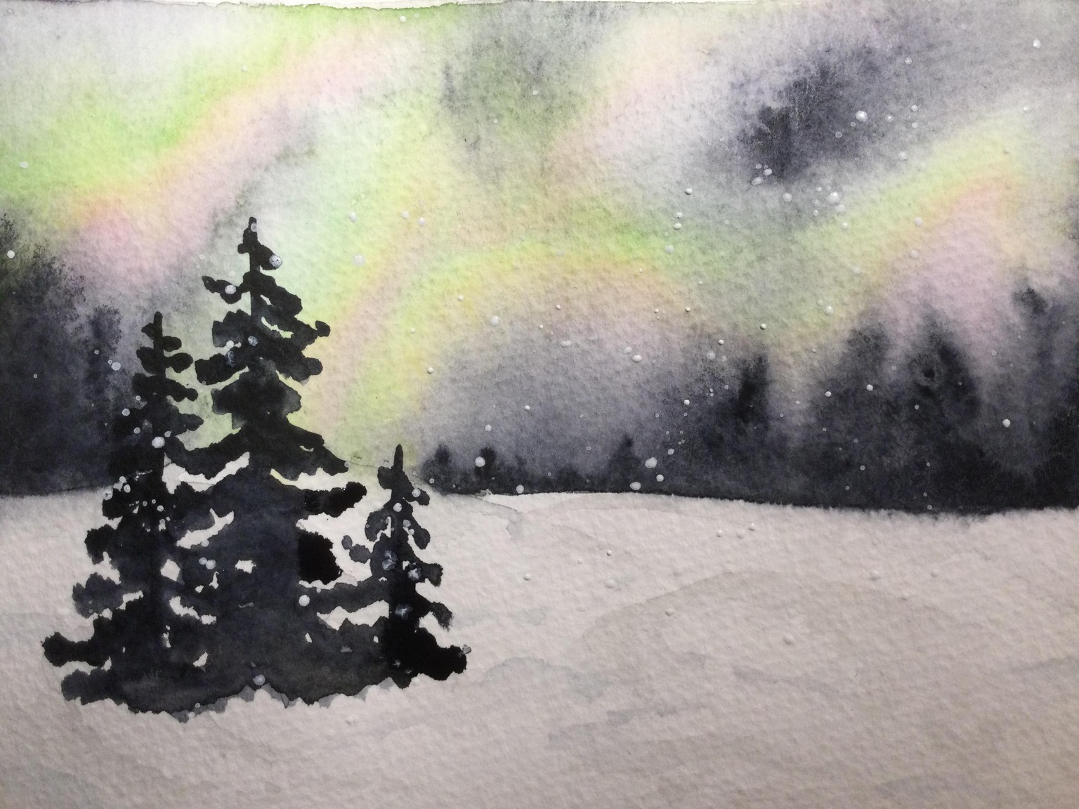 Northern lights - image 1 - student project