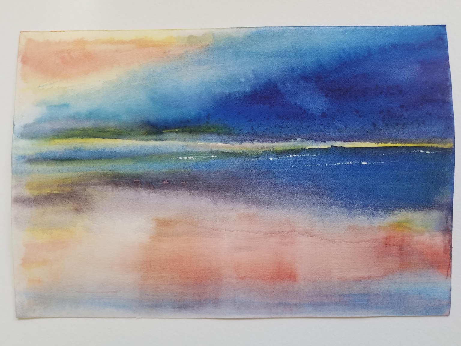 California style watercolor - image 1 - student project