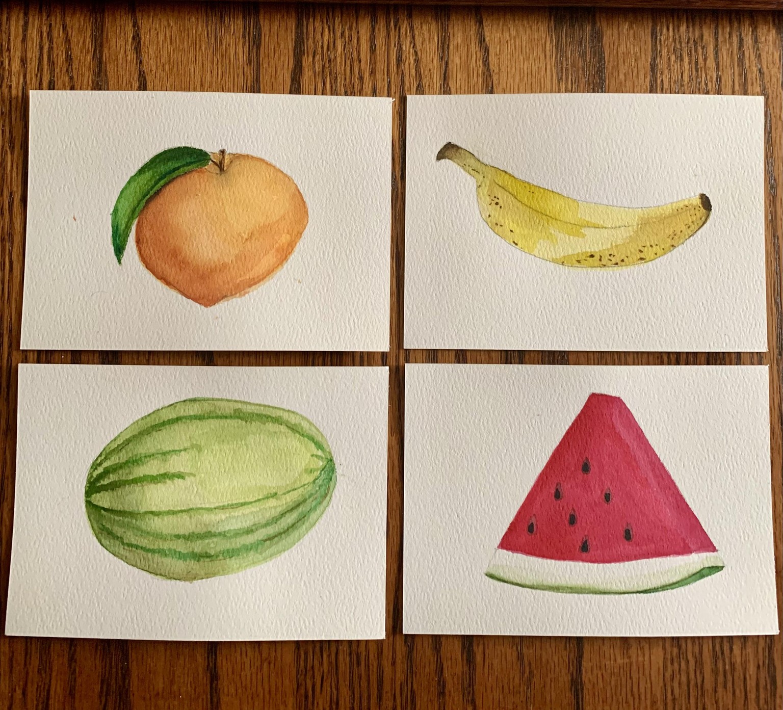 Watercolor Fruit - image 1 - student project