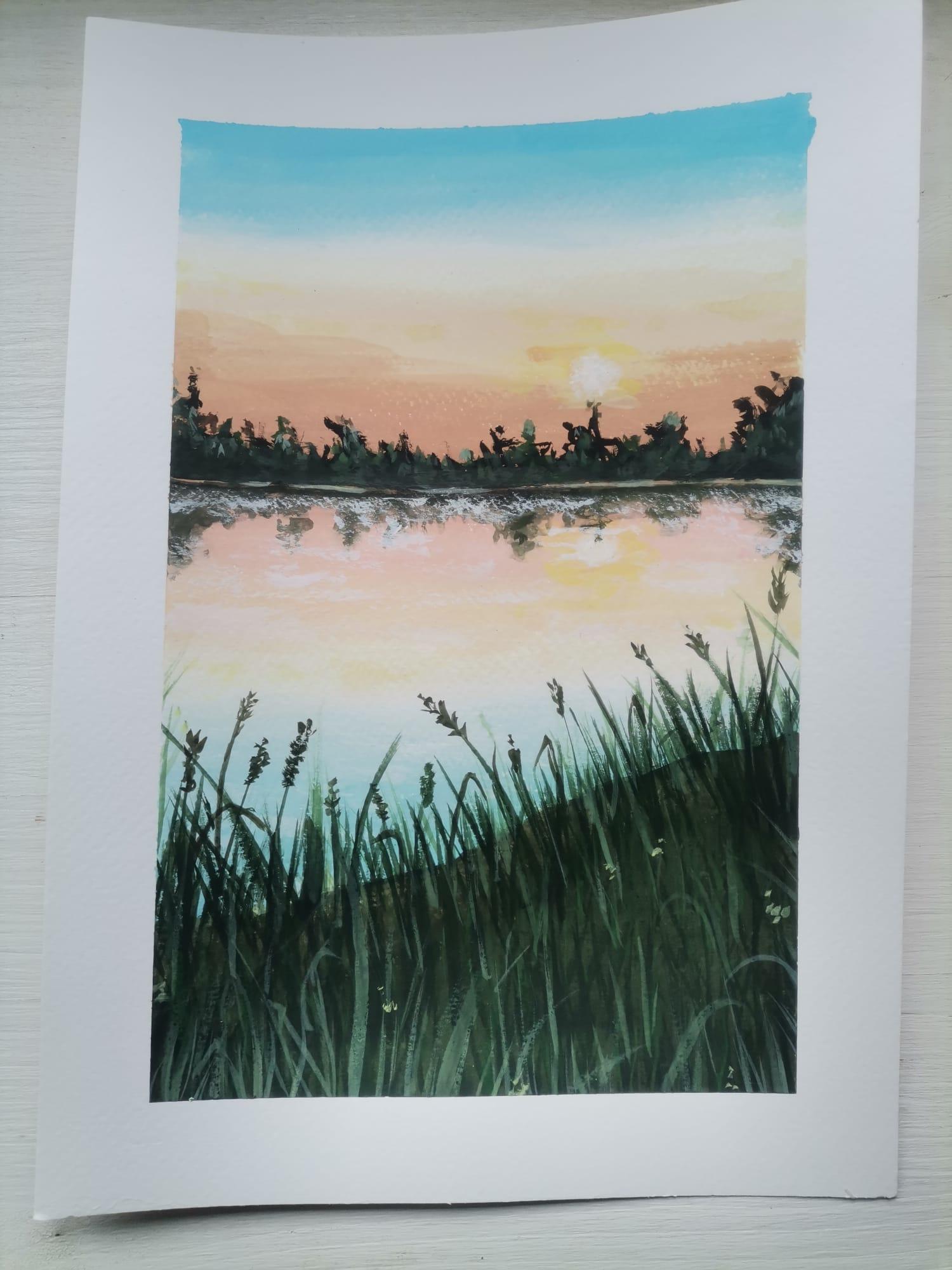 My paintings from the 15 days gouache challenge - image 11 - student project