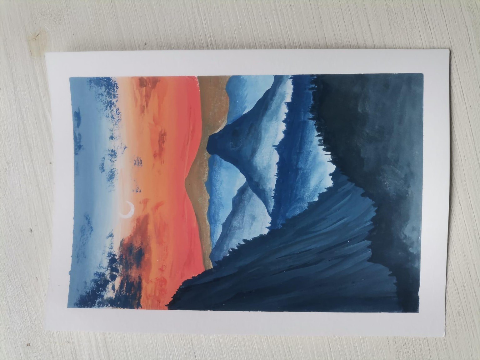 My paintings from the 15 days gouache challenge - image 4 - student project