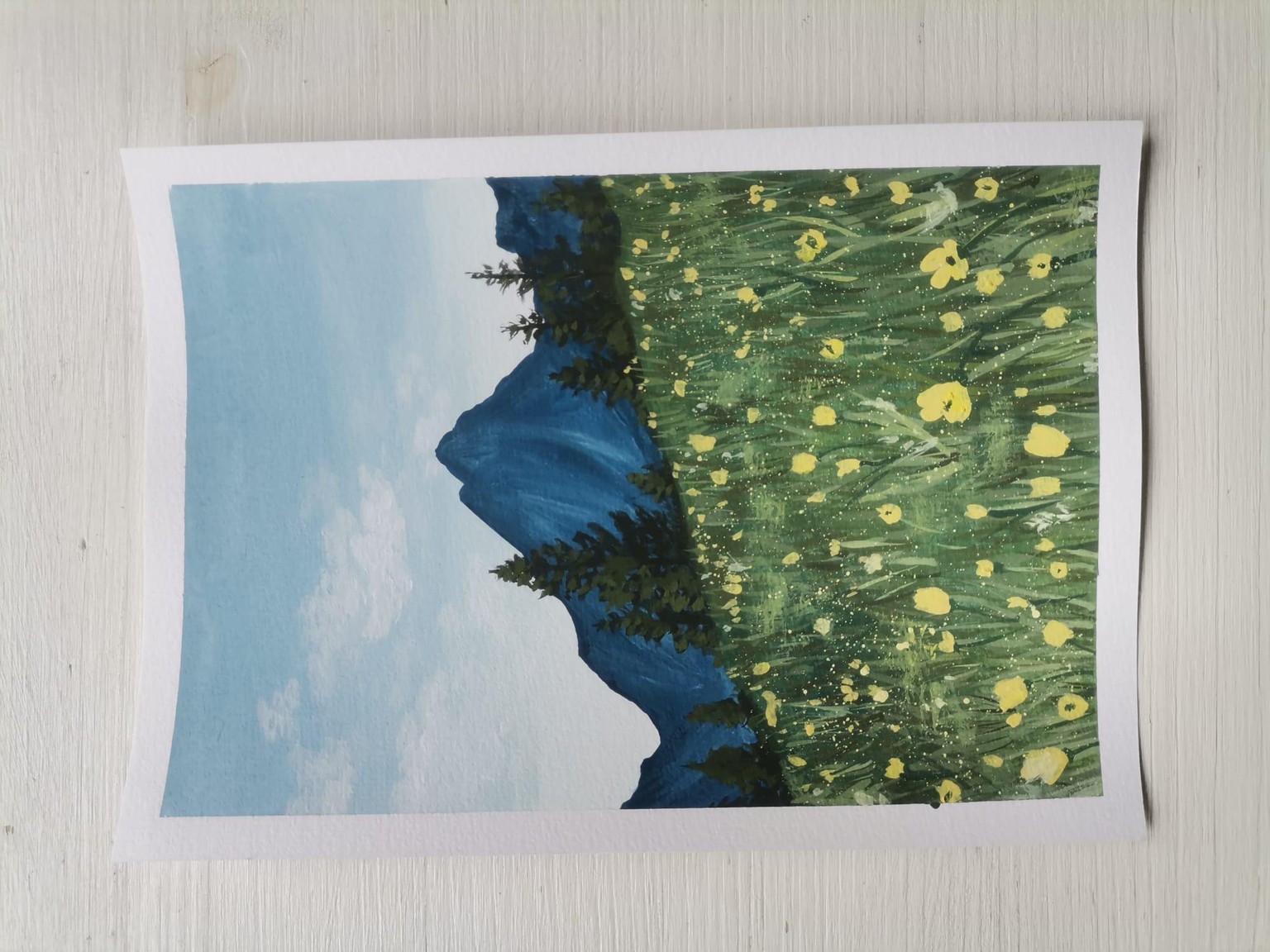 My paintings from the 15 days gouache challenge - image 10 - student project