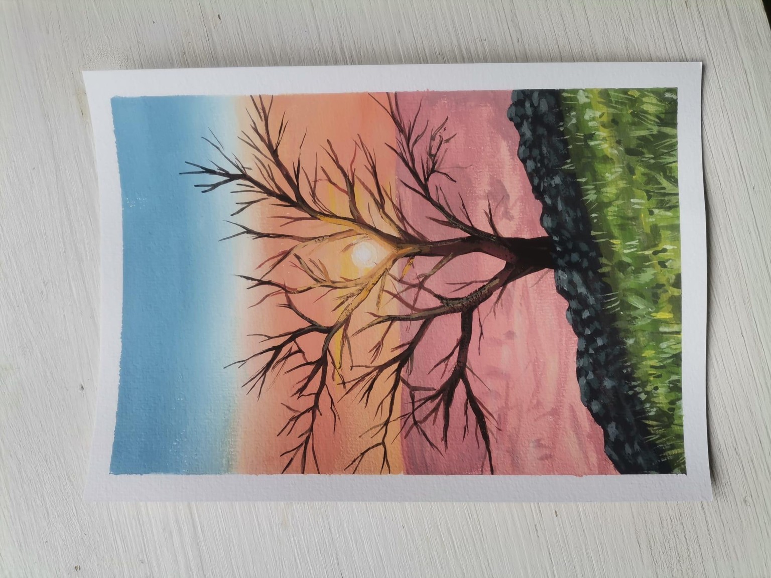 My paintings from the 15 days gouache challenge - image 7 - student project