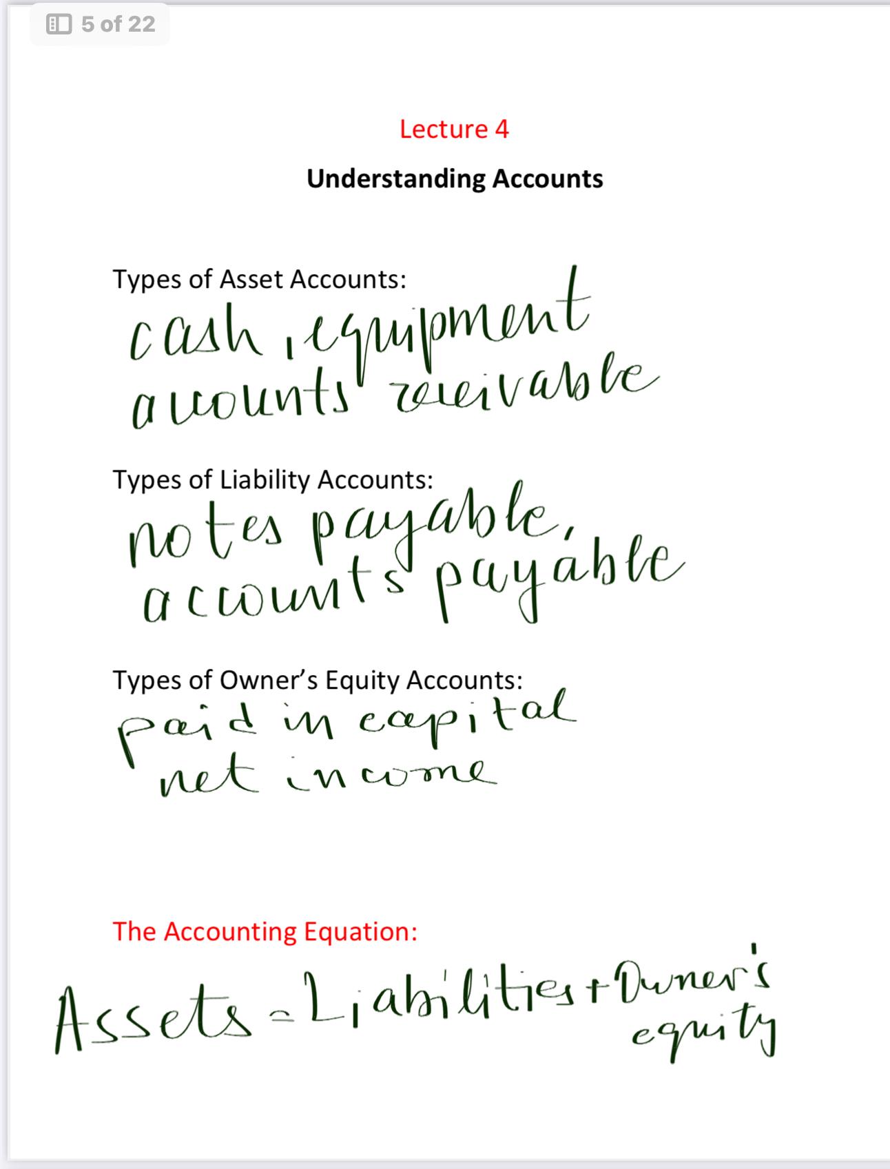 Accounting course project - image 2 - student project