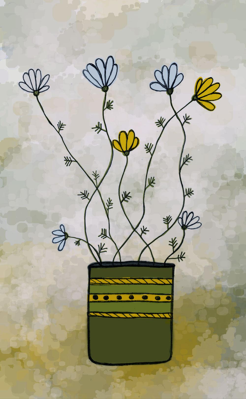Daisy Pot - image 1 - student project