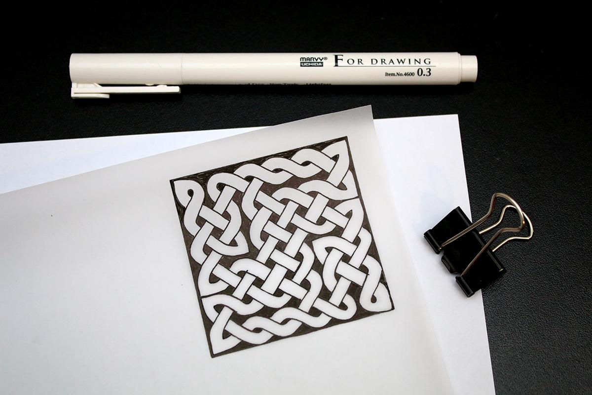 My first Celtic Knot - image 3 - student project