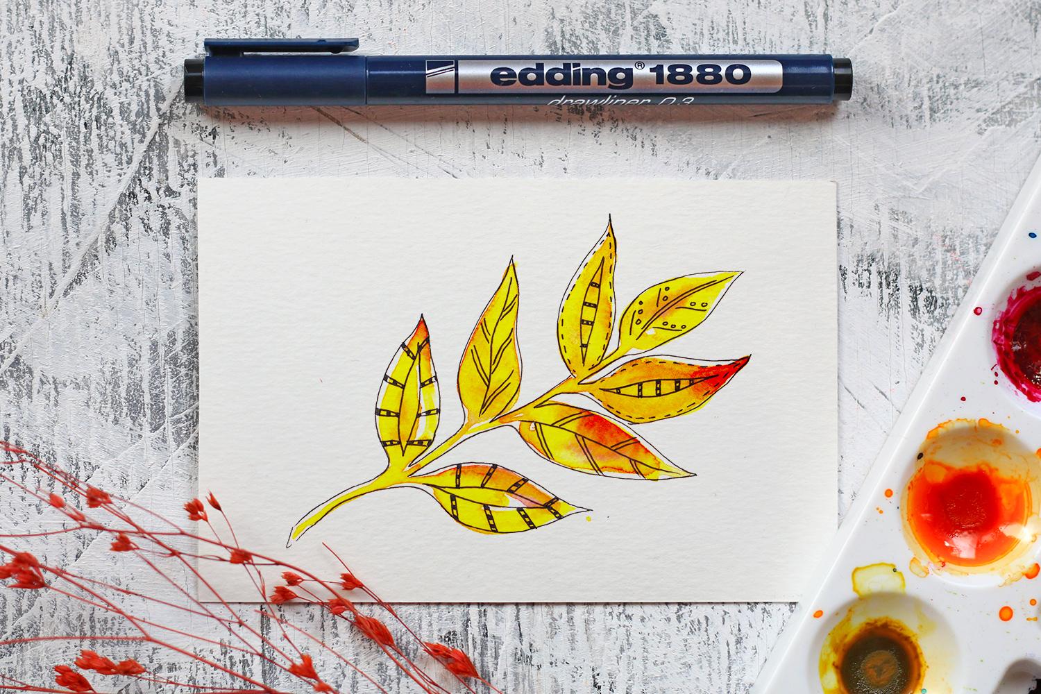 Spring leaves - image 2 - student project