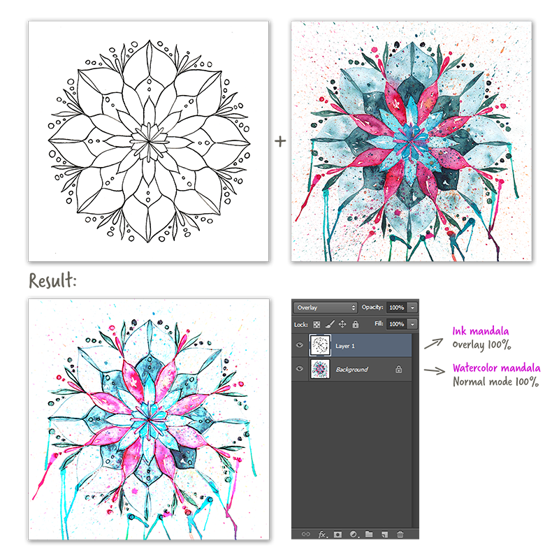 Colorful Mandalas - image 1 - student project