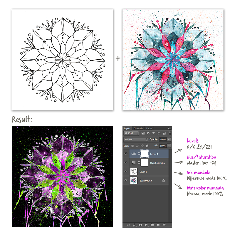 Colorful Mandalas - image 2 - student project
