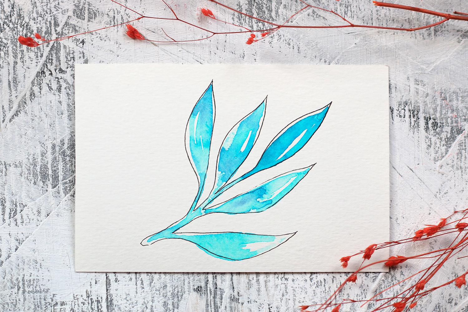 Spring leaves - image 1 - student project