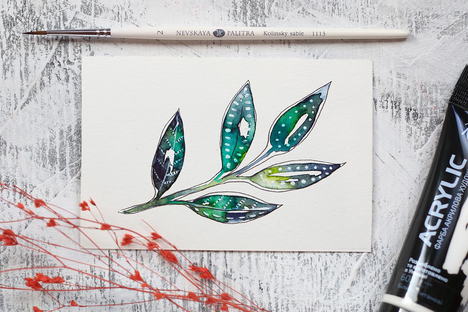 Spring leaves - image 3 - student project
