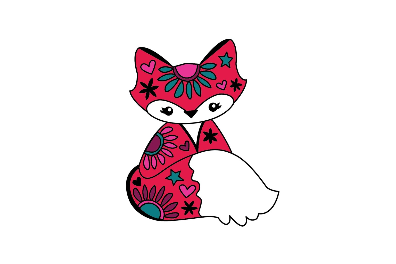 Hey Foxy!!!  My pen tool enamel pin project - image 10 - student project