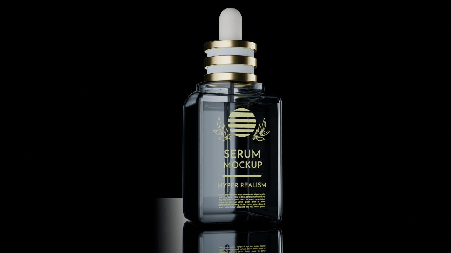 Mock-up Serum Product - image 1 - student project