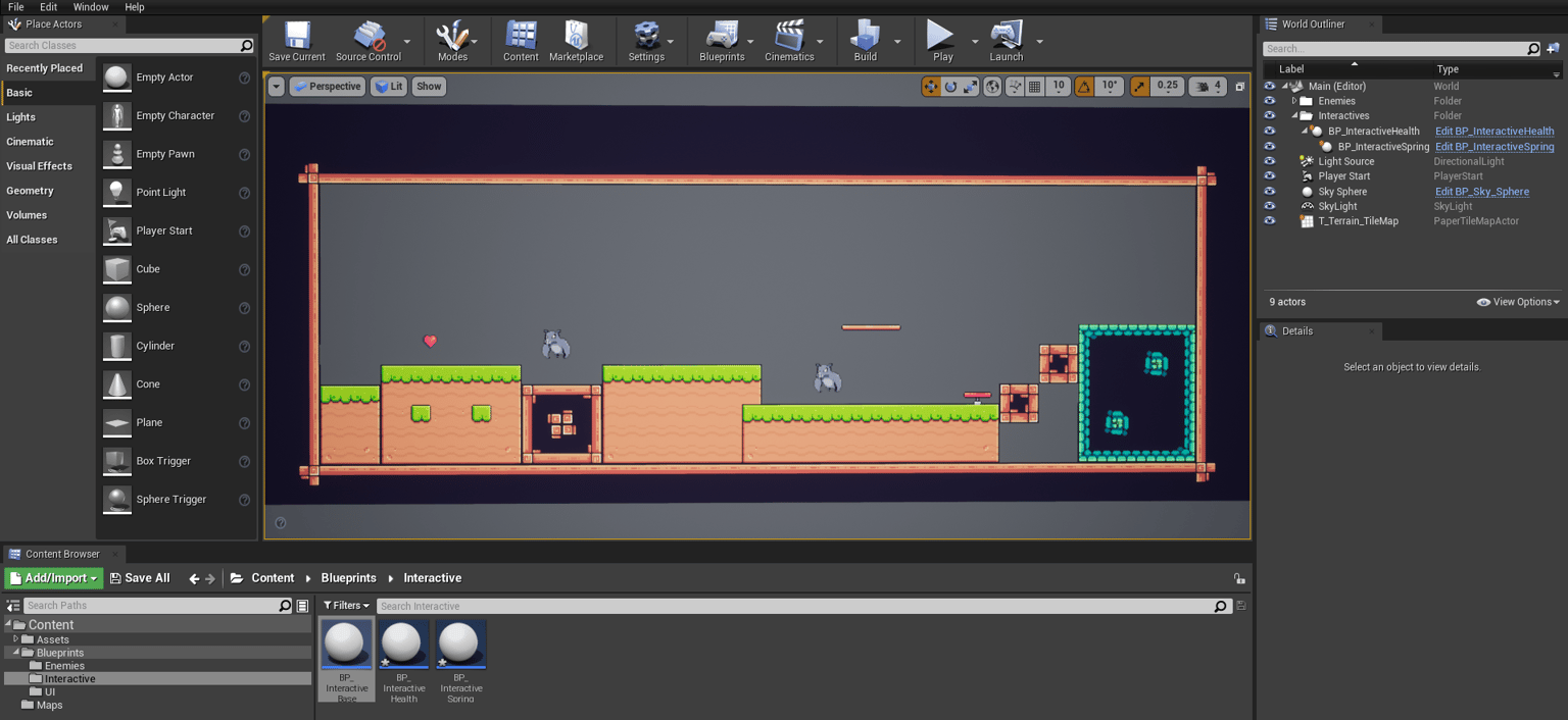 Platformer Map - image 1 - student project