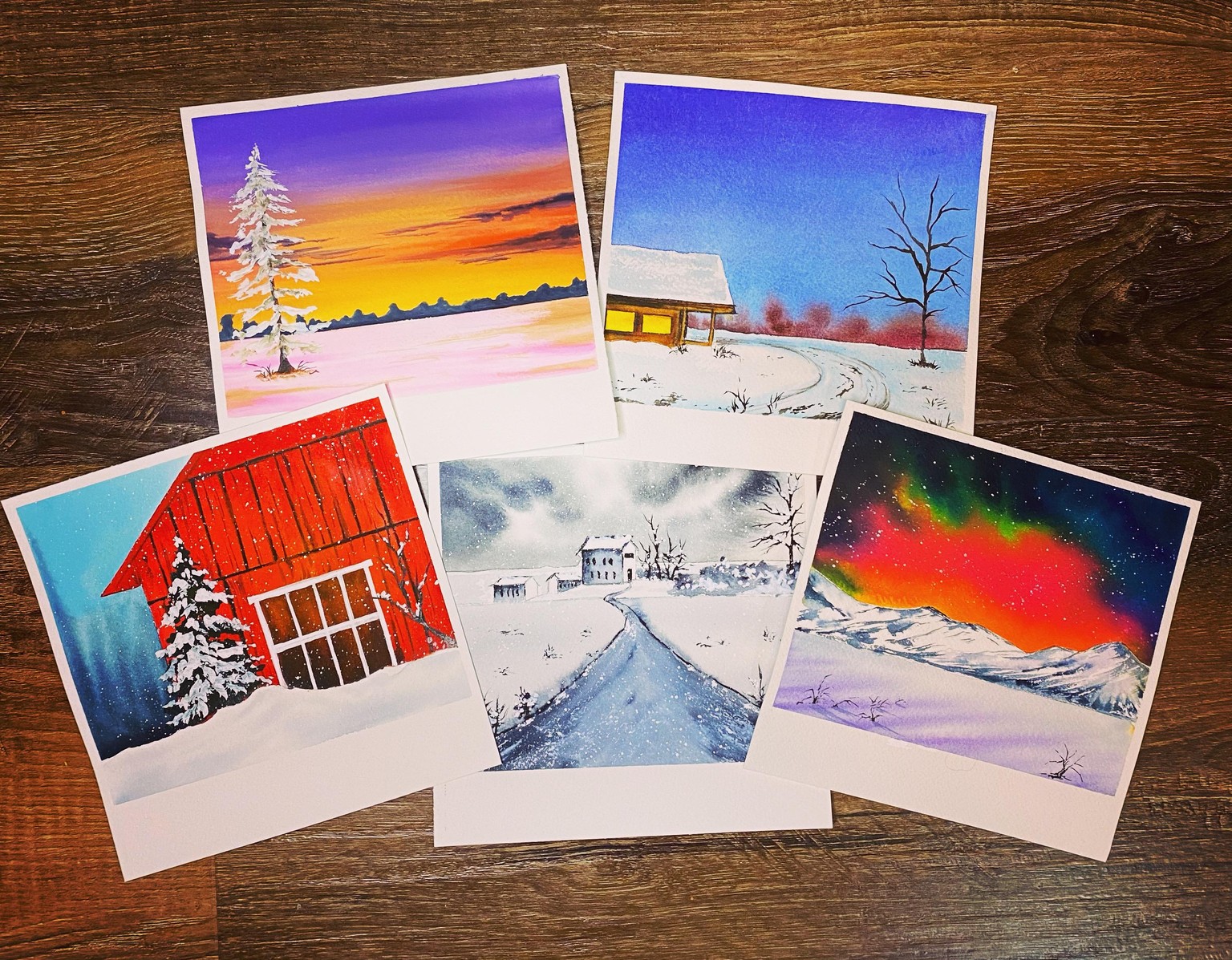 Winter Polaroids - image 1 - student project