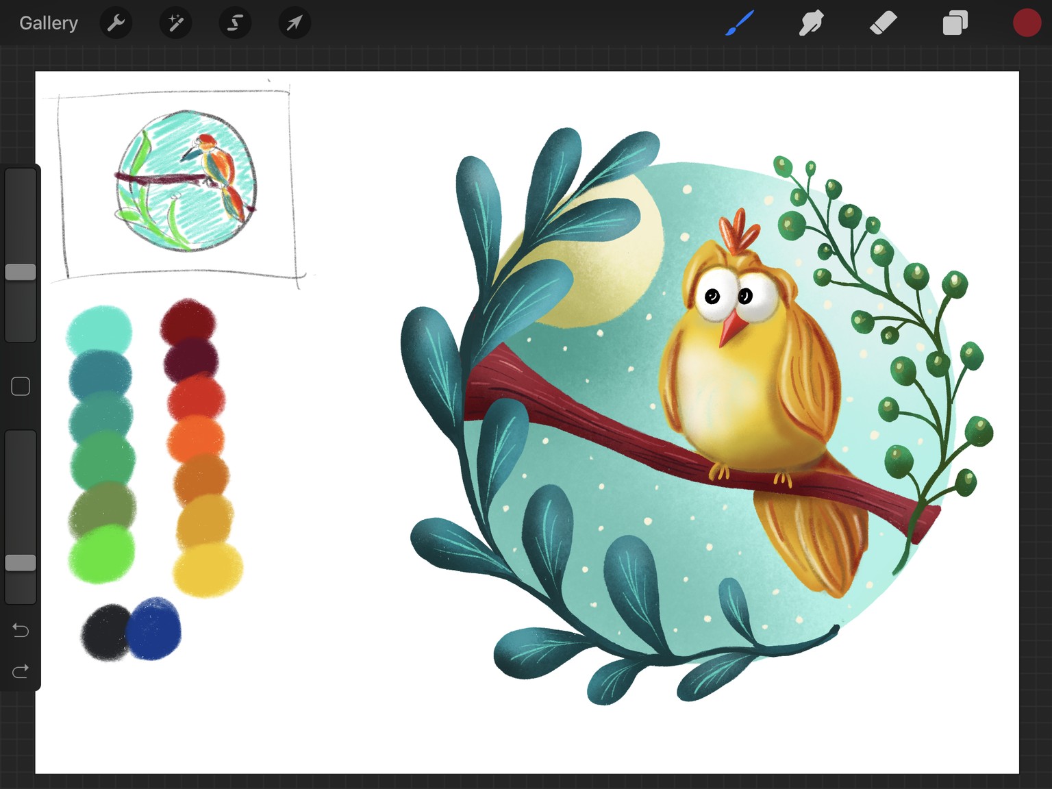 Cute bird - image 1 - student project