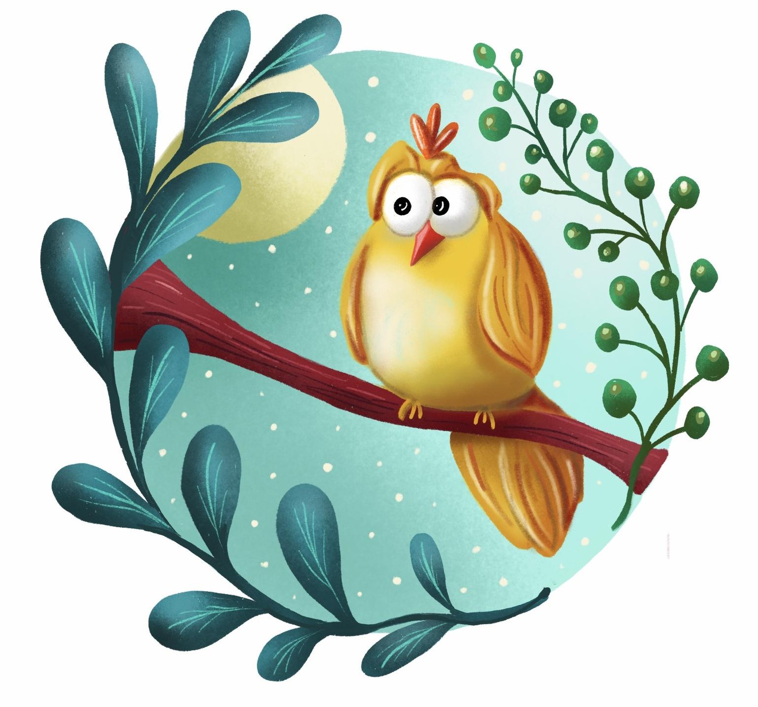 Cute bird - image 2 - student project