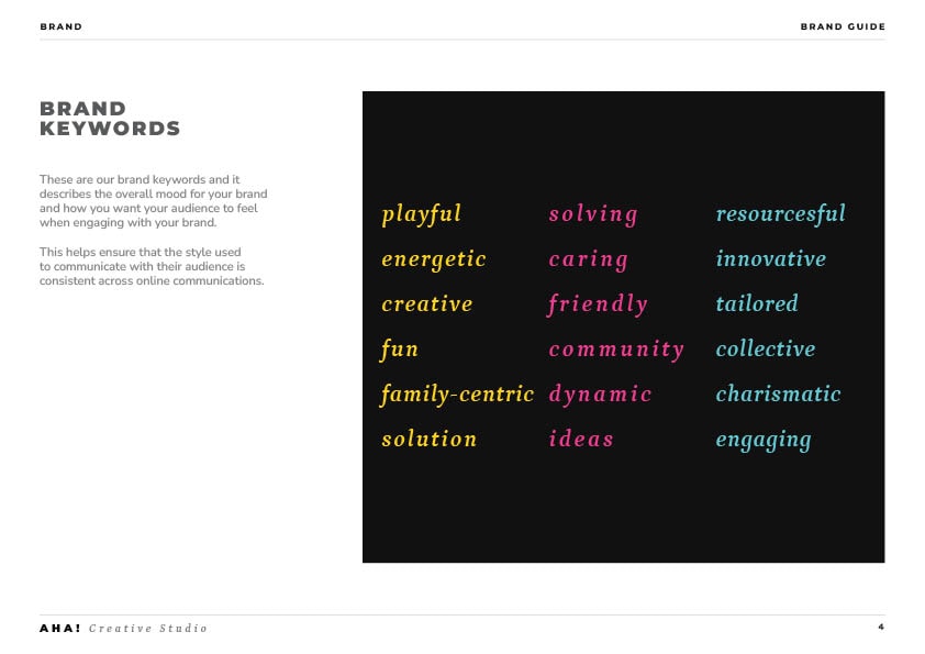 Brand Guide - image 2 - student project